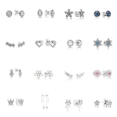 China Wholesale S925 Sterling Silver Earrings Simple Earrings From BOHEMIA Factory for sale