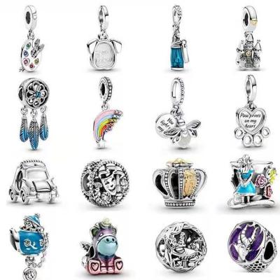 China Silver Alice in Wonderland New Charm S925 silver fit for Pandora Pendant Charm for sale