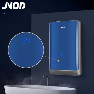 China 6.5-11kW Hotel Touch Screen LED Thermostat Water Heater Electric Instant Shower Electric Water Heater for sale