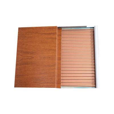 China Customized factory price building materials aluminum corrugated pvdf roof panel for ceiling and cladding for sale