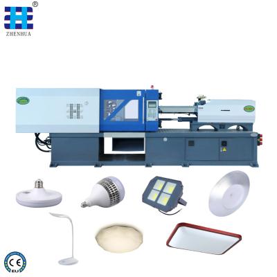 China ZHENHUA Horizontal Plastic Injection Machine Price For PC PP LED Lampshade LED Bulbs Shell Led Housing With CE Certificate for sale