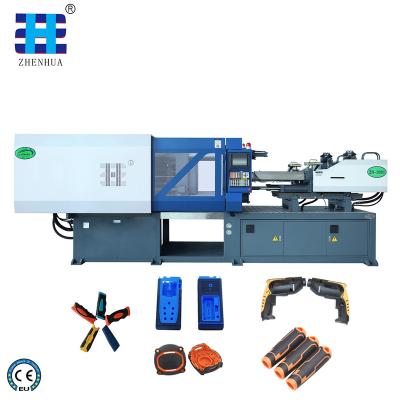 China 2021 Horizontal Low Price Two Color Fast Speed ​​Mixed Color / Multi-colors Material Products Making Machine Handles Injection Molding Machine for sale