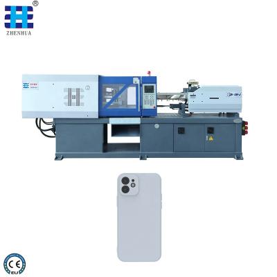 China ZHENHUA Hydraulic Horizontal Servo Motor Injection Molding Machine With CE Certificate PET Bowl PVC Cap Ball Pen Phone Case for sale