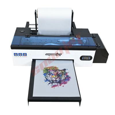 China Factory A3 size DTF T-shirt printer with roller for roll PET film for clothes, shoes, hats, scarves, pants, all materials textiles for sale