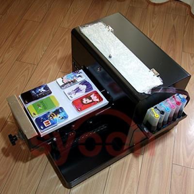 China Card printer A4 DTG inkjet eco solvent /textile T-shirt flabted printer flabted printer direct to print garment for sale