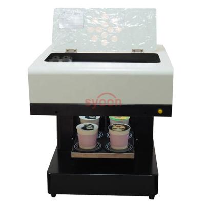 China Hot Sales Coffee Printer Automatic Selfie Foam Milk Coffee Printing Machine With Edible Ink 20x20cm for sale