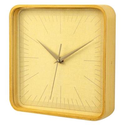 China Any Place Decoration Original Electronic Birch Wooden Wall Clock for sale