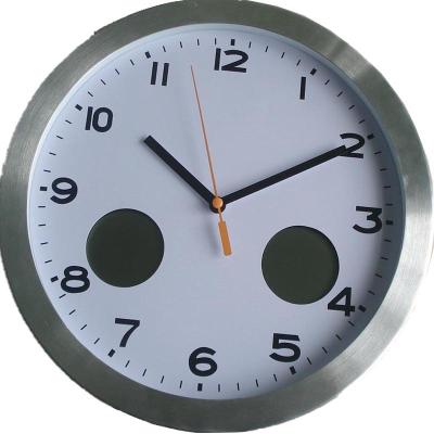 China Any place decoration creative digtal wall clock pp aluminum electronic wall clock for sale