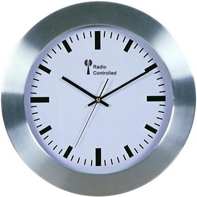 China Any Place Alumi creative digtal clock rustic silent aluminum electronic wall clock for sale