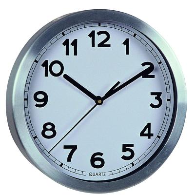 China Any Place Digital Analog Synchronize Smart Clock Analog Metal Controller Electronic Wifi Wall Clock for sale