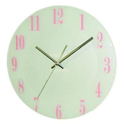 China Any Place Original Glass Electronic Wall Clock Bracket Glass Digital Clock for sale