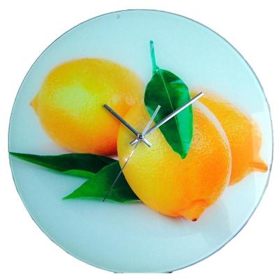 China Any Place Made-in-China Glass Wall Clock Original Electronic Digital Wall Clock for sale