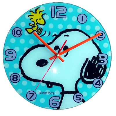 China Any Place Birch Wall Clock Glass Wall Clock Original Electronic Digital Wall Clock for sale