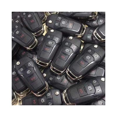 China Plastic+Metal New Listing 4 Buttons 315Mhz 49chip N5F-A08TAA Car Folding Remote Key FOB For Ford Fusion for sale