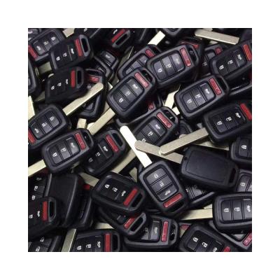 China Factory Direct Sale Plastic+Metal 3+1 Buttons 47chip MLBHLIK6-1T Car Remote Key FOB For Honda Accord CRV Civic CR-V 2014 2015 2016 2017 for sale