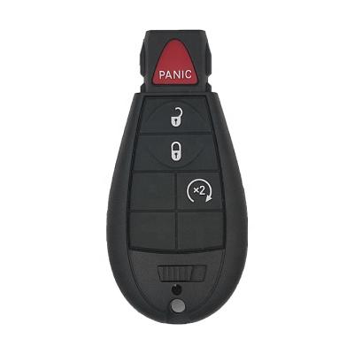 China Keyless Entry Plastic Car +Metal Remote Key FOB For Dodge Ram 1500 2500 3500 2013 Aftermarket 4 Buttons 433Mhz 7961 Chips -2018 GQ4-53T for sale