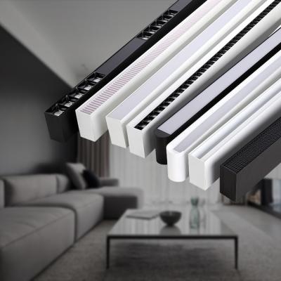 China Modern Led Linear Office Light Pendant Led Linear Lighting Modern Led Office Chandelier Light for sale