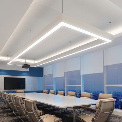 China Modern New Style Office Square Or Rectangular Office Ceiling Lamp Rectangular LED Ceiling Light for sale