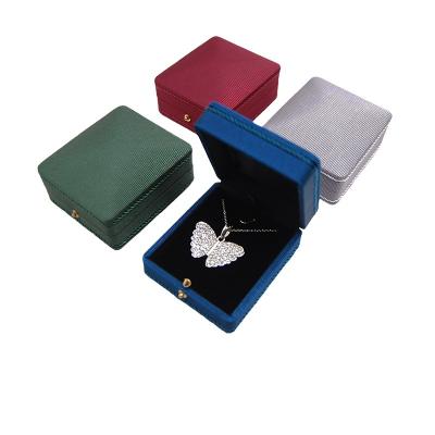 China Eco-friendly Leather Jewelry Box Hot Sales Leather Jewelry Box Leather Jewelry Box for sale