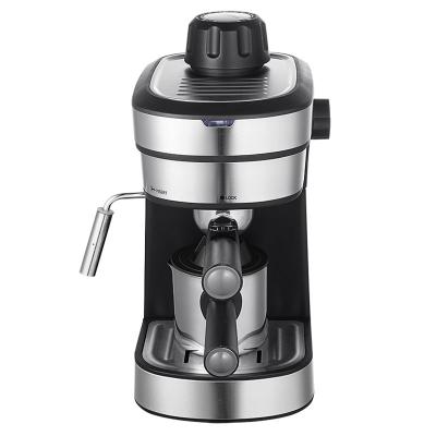 China Multifunctional Automatic Cappuccino Machine Hotel Espresso Steam Coffee Maker With Milk Frother for sale