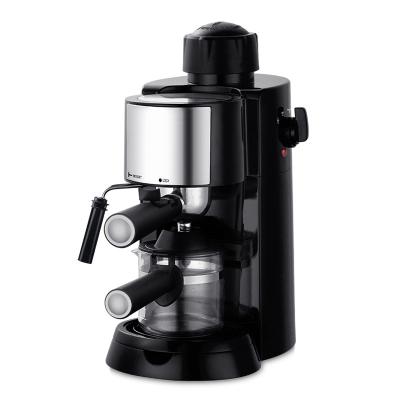 China Hotel Cafetera Coffee Maker Professional Automatic Espresso Coffee Machine with Aluminum Alloy Filter Holder Tected Device for sale