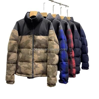 China Anti-wrinkle factory price men's winter jackets down warm padded waterproof jacket for man for sale