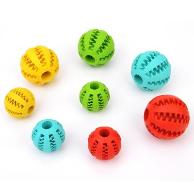 China Sustainable Factory Wholesale Sustainable Use Of Pet Toy Watermelon Rubber Ball for sale