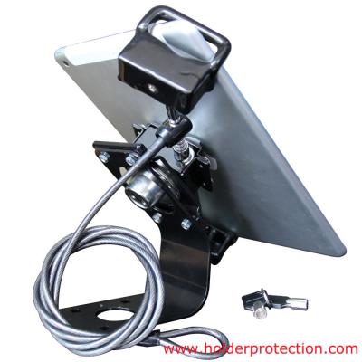 China COMER desk display clamp tablet stand, Metal Tablet Brackets framework for cell phone retail stores for sale