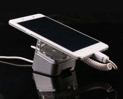 China COMER anti-theft security showcase mobile phone retail shop with alarm and charging for sale