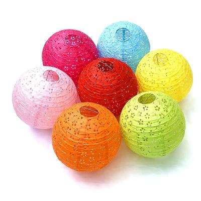 China Gift Toy Custom Size 2021 New Arrive Decorative Lantern Lampshade Rice Paper Lantern For Wedding Decoration for sale