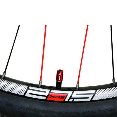 China Ultralight Aluminum Alloy Schrader/Presta Bicycle Tire Valve Cover Mountain Road Bike Tire Valve Cover Tire Valve Protector MTB Accessories for sale