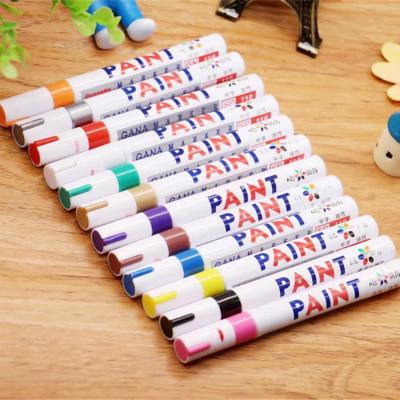 China The Wall Pen White Grout Marker Odorless Non-Toxic Tile Marker Repair For Tile Floor And Tape Suitable Car Painting Mark Pen Other for sale