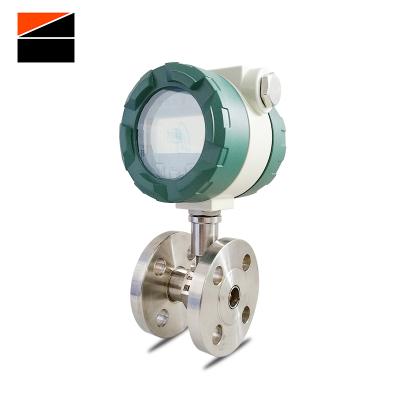 China Shanghai JSN Hydraulic Digital Milk Water Turbine Flow Meter Milk Molasses Flowmeter High Accuracy Flow Meter for sale