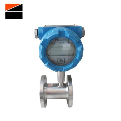 China Sanitary Liquid Hart 4-20ma Turbine Flow Meter Price DN2-DN300 for sale