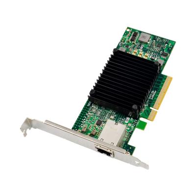 China Desktop 82599/ X520 Chipset PCIe x8 1 RJ45 10g Port Ethernet Lan Cards NIC for sale