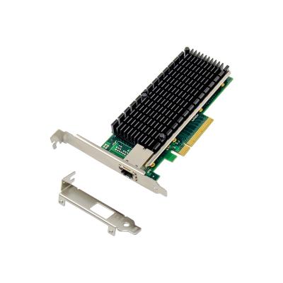 China X540 desktop chipset PCI-E voice network card x8 1 RJ-45 copper port DUAL 10Gb compatible with Intel X540-T2 for sale