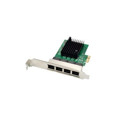 China Desktop RTL8111F 4 Port RJ45 PCI EXPRESS GIGA BIT SERVER NETWORK LAN DUAL PORT ETHERNET 1000M for sale