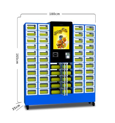 China Smart School Food Lockers For Keys Locker Card Parcel Machine Price Service Gym Metal Electronic Storage Furniture for sale