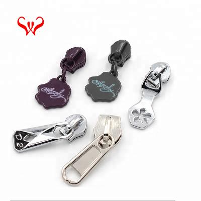 China Wholesale newest factory nickel free high quality promotional design clothes zipper charming pull for sale