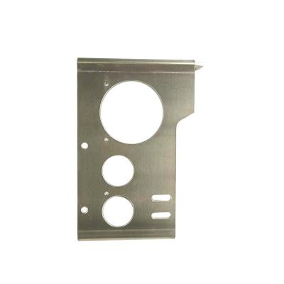 China Hot Sale Aluminum5052 Perforated Sheet Metal Fabrication Bending Process Aluminum Parts for sale