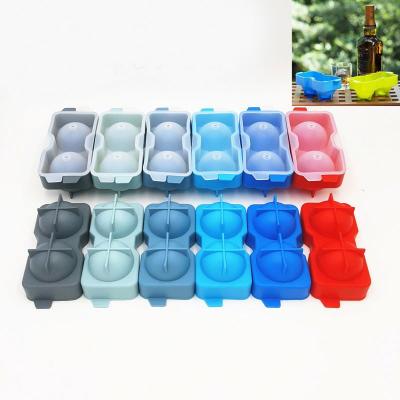 China 17*7.5*6.5CM Hot Sale 135G Home Kitchen DIY Ice Cream Mold Silicone Ice Cube Tray Viable for sale