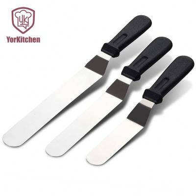 China Amazon Metal Cake Icing Spatula Stainless Steel Viable Hot Selling Spatula for sale