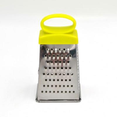 China Viable Wholesale 4 Sided 5 Inch Stainless Steel Potato Grater Cheese Grater for sale