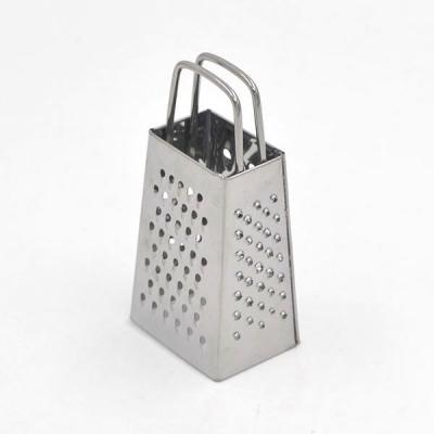 China Wholesale 3.5 Inch Four Sides Sustainable Stainless Steel Mini Box Vegetable Grater for sale