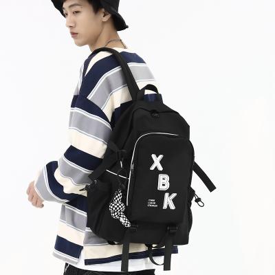 China New High School Students Large Capacity Backpack Fashion Trend Anti-theft Shopping Backpack Short Distance Travel Backpack for sale