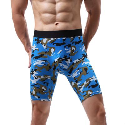 China New Wholesale 95 Cotton 5 Spandex Antibacterial Custom Boxer Briefs For Men Underwear Mens Boxer Briefs for sale