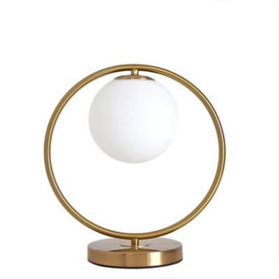 China Modern Nordic luxury desk decorative lamps bedroom table lamp bedside lamp living room study reading lamp for sale