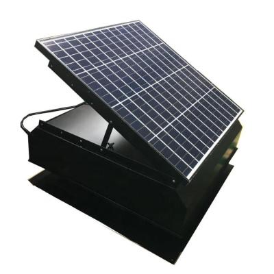 China Exhaust Fan Steel Industrial Solar Roof Mounted Ventilation Fan, 60w, 3325cfm for sale