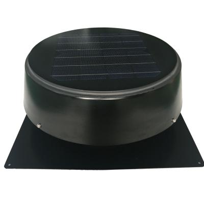 China 10w solar powered fan with powder coated steel for garage, shed, greenhouse 420x420mm for sale