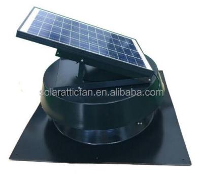 China Modern Rooftop 25W Solar Vent With 60 Degree Horizontal Adjustment Solar Panel for sale